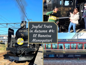 Joyful Train in Autumn 2021 #4: SL Banetsu Monogatari
