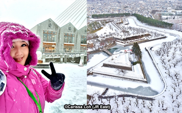 Winter blessings across the Tsugaru Strait: Hirosaki, Aomori and Hakodate