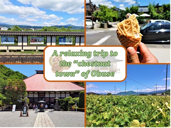 A relaxing trip to the “chestnut town” of Obuse